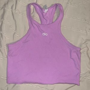 Alo purple tank top, Size L